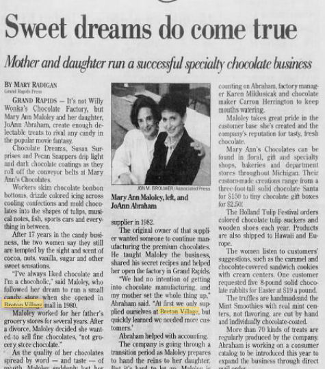 Breton Village - July 98 Article Mentioning Mall (newer photo)